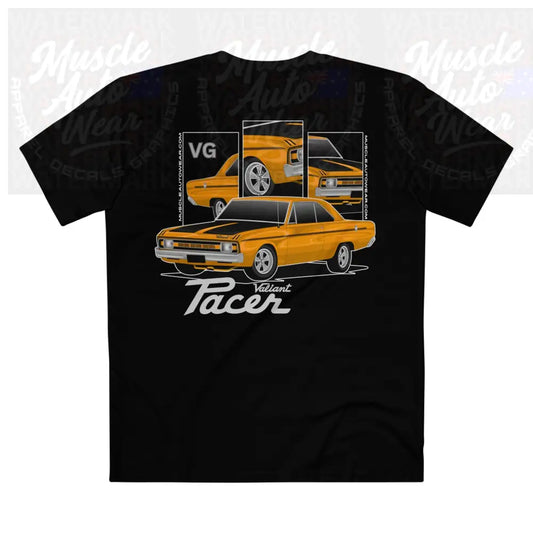 CHRYSLER VALIANT PACER PREMIUM T SHIRT AS COLOR,MUSCLE CAR T SHIRT Black / XS T Shirt