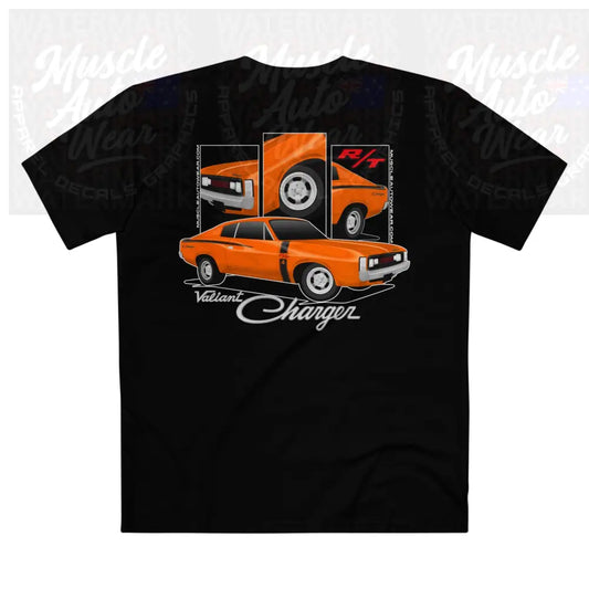 CHRYSLER VALIANT R/T CHARGER,PREMIUM T SHIRT AS COLOR,MUSCLE CAR T SHIRT Black / XS T Shirt