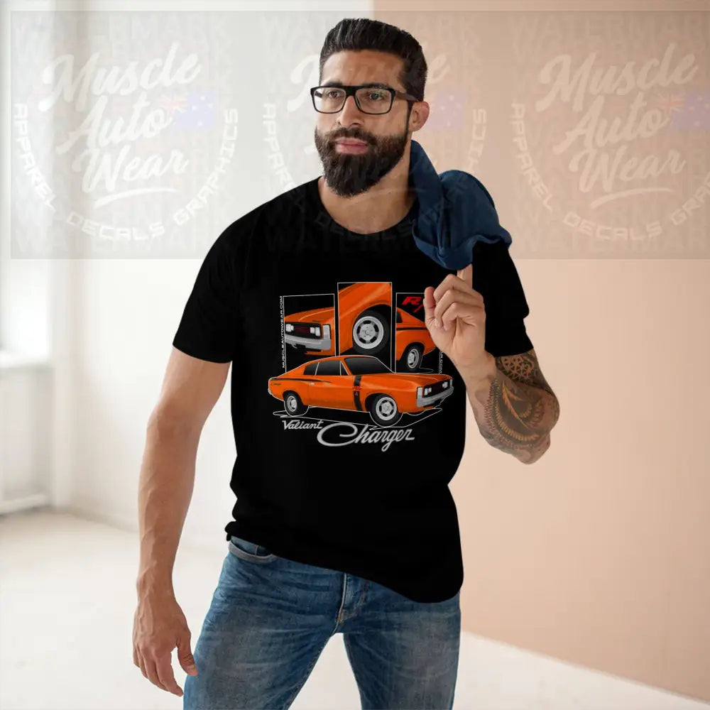 CHRYSLER VALIANT VH CHARGER R/T E49 PREMIUM T SHIRT AS COLOR,MUSCLE CAR PREMIER T-Shirt