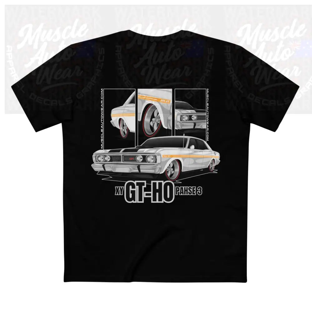 FORD GT-HO PHASE 3 FALCON,PREMIUM T SHIRT AS COLOUR MUSCLE CAR Black / XS T-Shirt