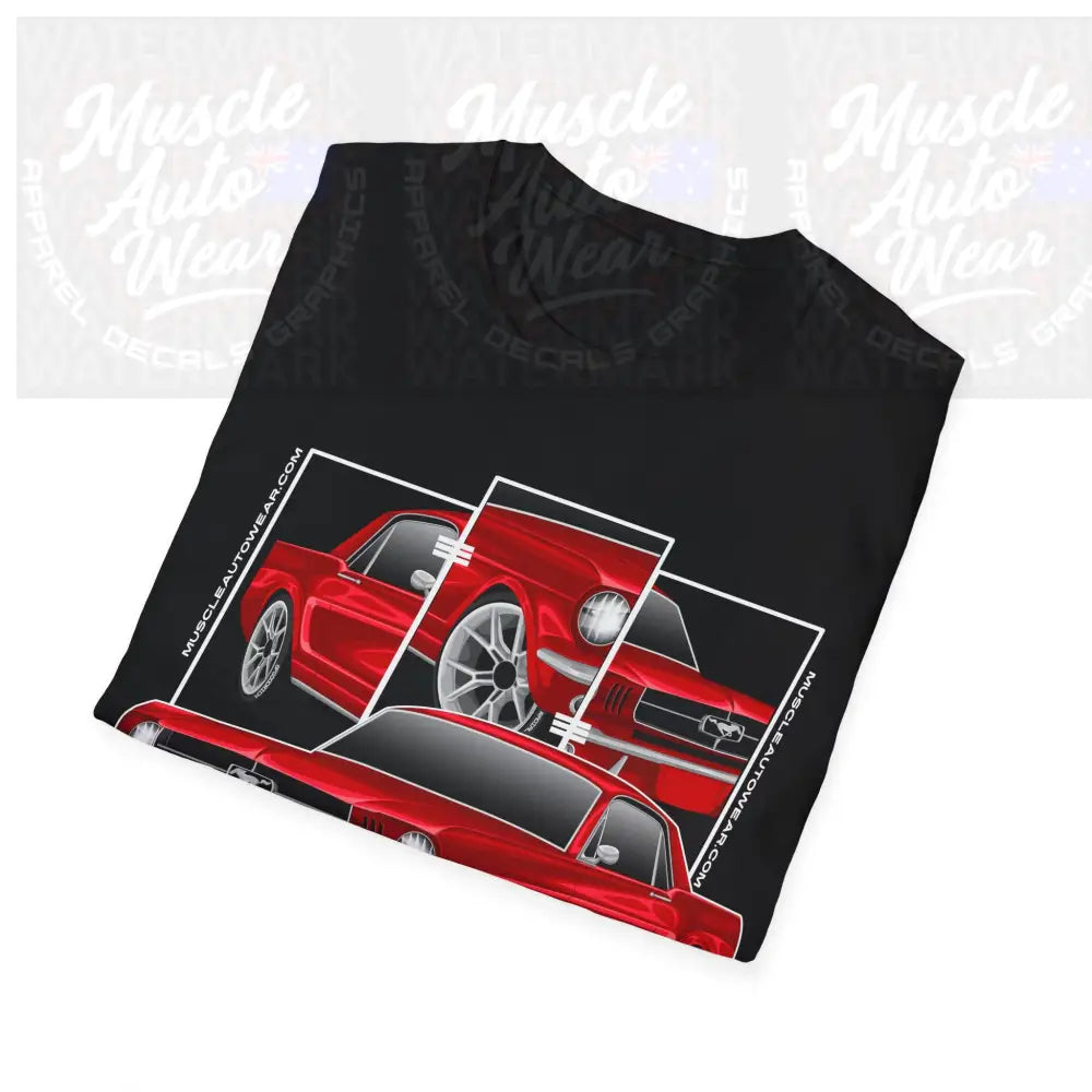 FORD MUSTANG MUSCLE CAR FRONT PRINT.AUSSIE MUSCLE CAR T Shirt