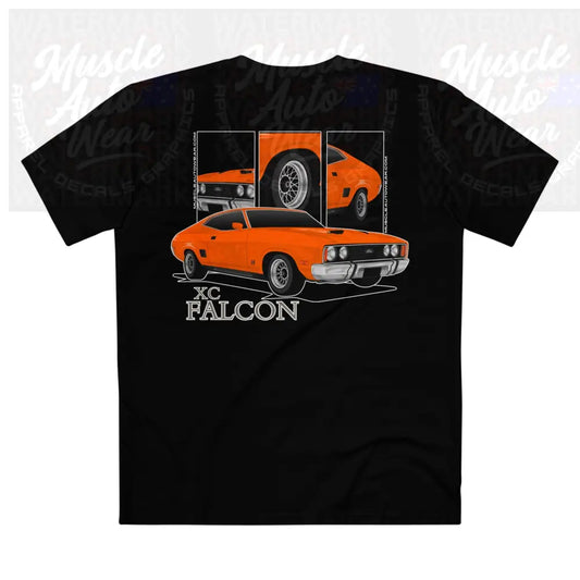 FORD XC FALCON HARDTOP,PREMIUM T SHIRT AS COLOUR MUSCLE CAR Black / XS T-Shirt