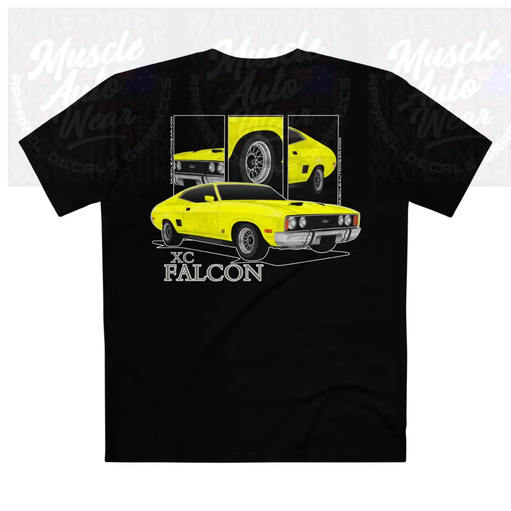FORD XC FALCON HARDTOP,PREMIUM T SHIRT AS COLOUR MUSCLE CAR Black / XS T-Shirt