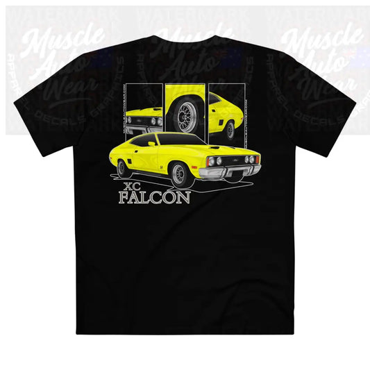 FORD XC FALCON HARDTOP,PREMIUM T SHIRT AS COLOUR MUSCLE CAR Black / XS T-Shirt