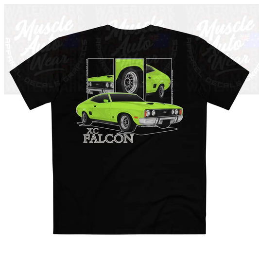 FORD XC FALCON HARDTOP,PREMIUM T SHIRT AS COLOUR MUSCLE CAR Black / XS T-Shirt