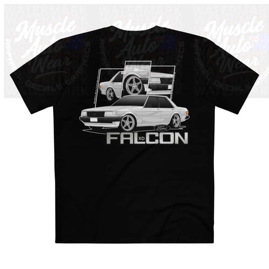 FORD XD FALCON PREMIUM T SHIRT AS COLOUR AUSSIE MUSCLE CAR Black / XS T Shirt