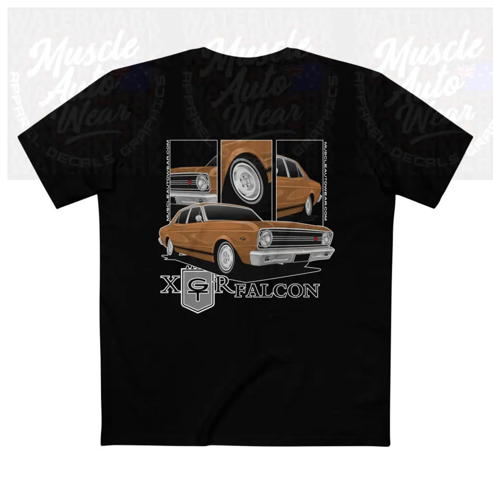 FORD XR GT FALCON,PREMIUM T SHIRT AS COLOUR MUSCLE CAR Black / XS T-Shirt