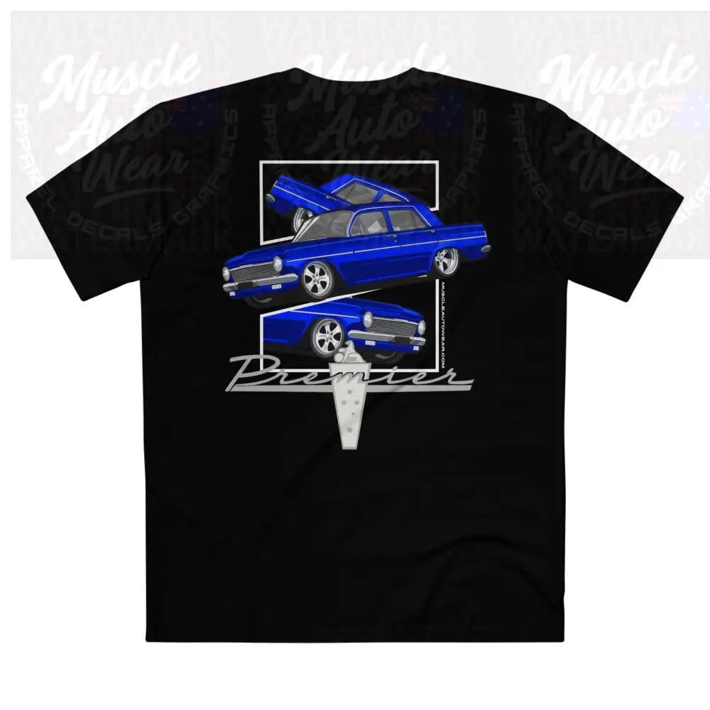 HOLDEN EH PREMIER/SPECIAL PREMIUM T SHIRT AS COLOR MUSCLE CAR Black / XS T Shirt