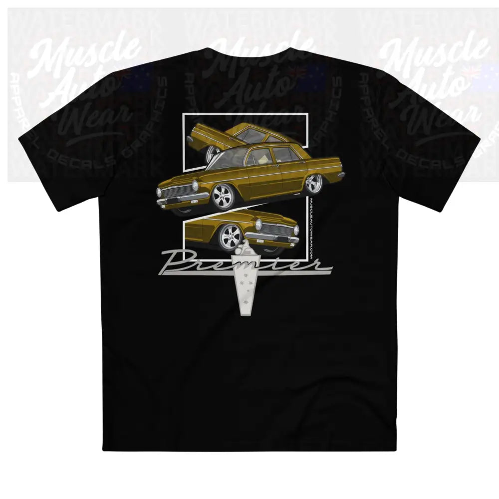 HOLDEN EH PREMIER/SPECIAL PREMIUM T SHIRT AS COLOR,MUSCLE CAR Black / XS T Shirt