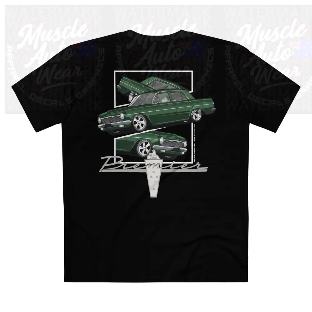 HOLDEN EH PREMIER/SPECIAL PREMIUM T SHIRT AS COLOR,MUSCLE CAR Black / XS T Shirt