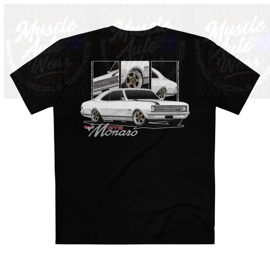 HOLDEN HK GTS MONARO PREMIUM T SHIRT AS COLOR,MUSCLE CAR T SHIRT Black / XS T Shirt