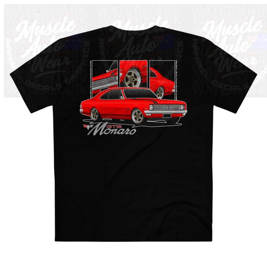 HOLDEN HK GTS MONARO PREMIUM T SHIRT AS COLOR,MUSCLE CAR T SHIRT Black / XS T Shirt