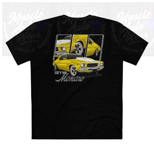 HOLDEN HQ GTS MONARO PREMIUM T SHIRT AS COLOR,MUSCLE CAR T SHIRT Black / XS T Shirt