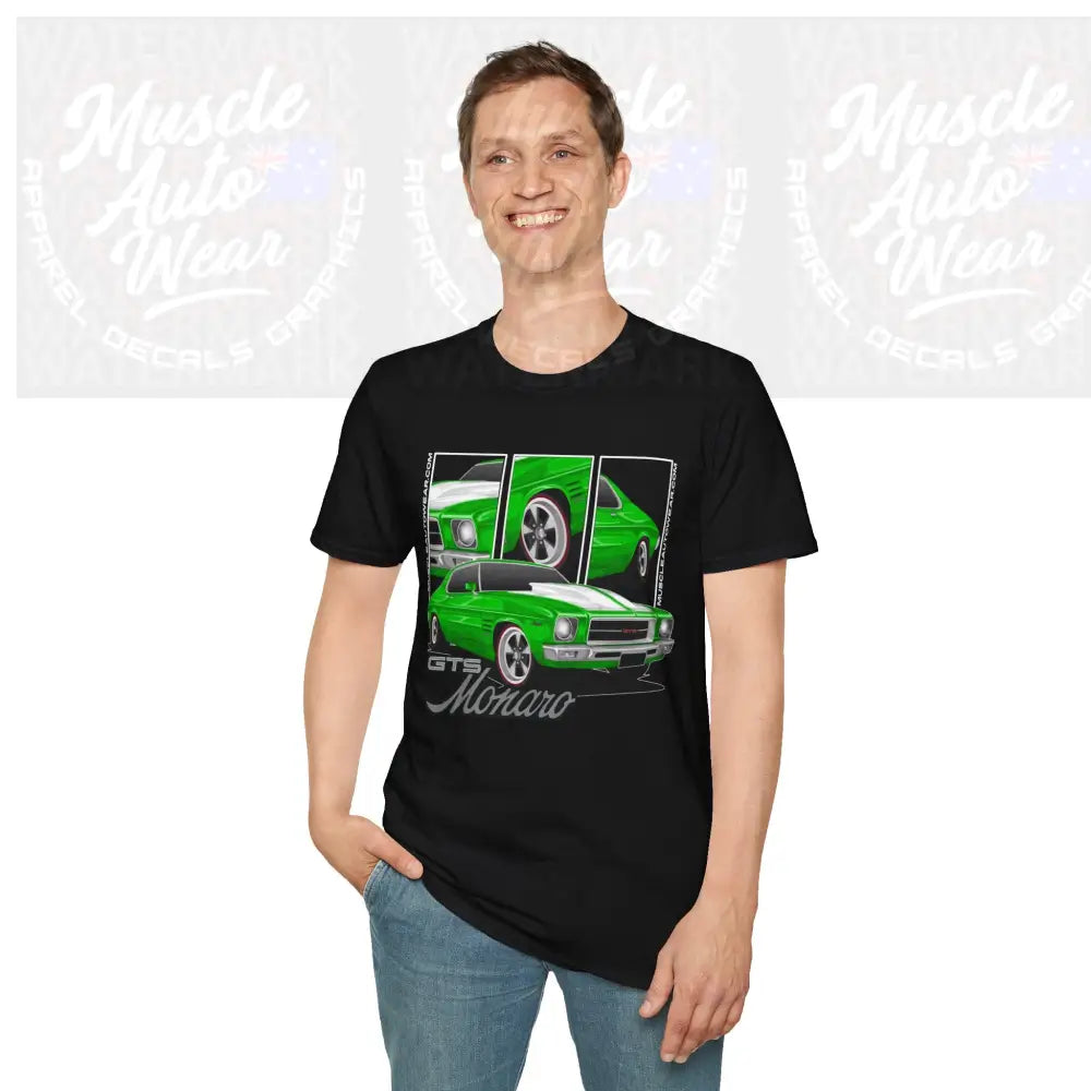 HOLDEN HQ GTS MONARO PREMIUM T SHIRT,MUSCLE CAR T SHIRT T Shirt