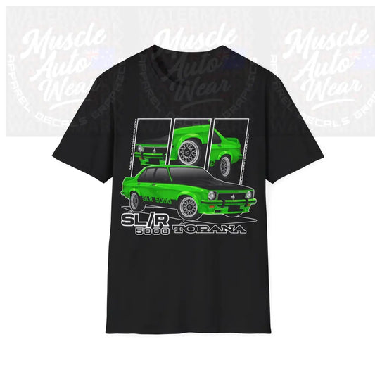 HOLDEN SLR5000 TORANA FRONT ONLY T SHIRT,MUSCLE CAR Black / S T Shirt