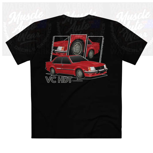 HOLDEN VC HDT COMMODORE PREMIUM T SHIRT AS COLOR,MUSCLE CAR Black / XS T-Shirt
