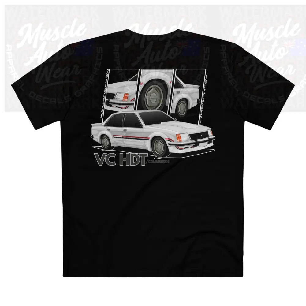 HOLDEN VC HDT WHITE PETER BROCK COMMODORE,BATHURST HDT Black / XS T Shirt