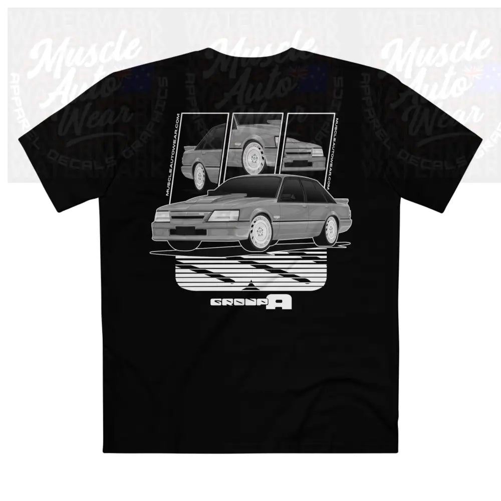 HOLDEN VK SS HDT GROUP A PETER BROCK COMMODORE HDT AS COLOUR T SHIRT Black / XS T-Shirt