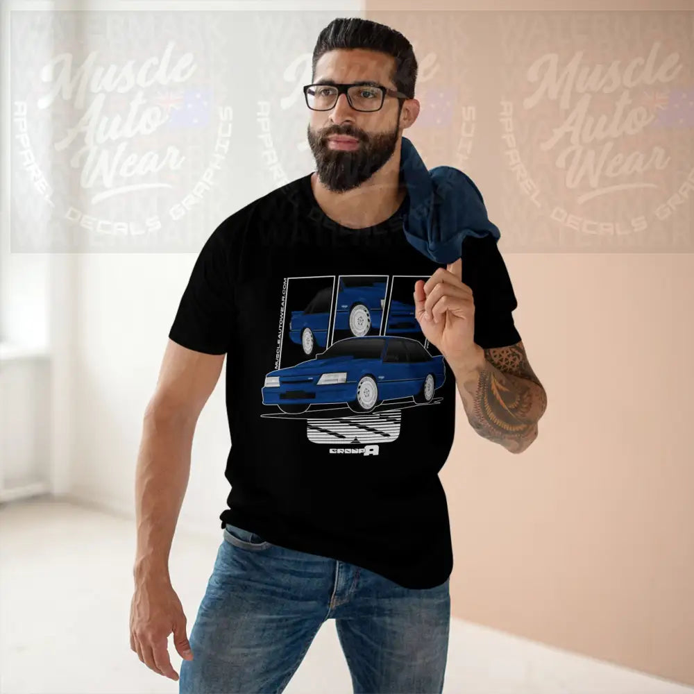 HOLDEN VK SS HDT GROUP A PETER BROCK COMMODORE BLUE MEANIE HDT FRONT AS COLOR T-Shirt