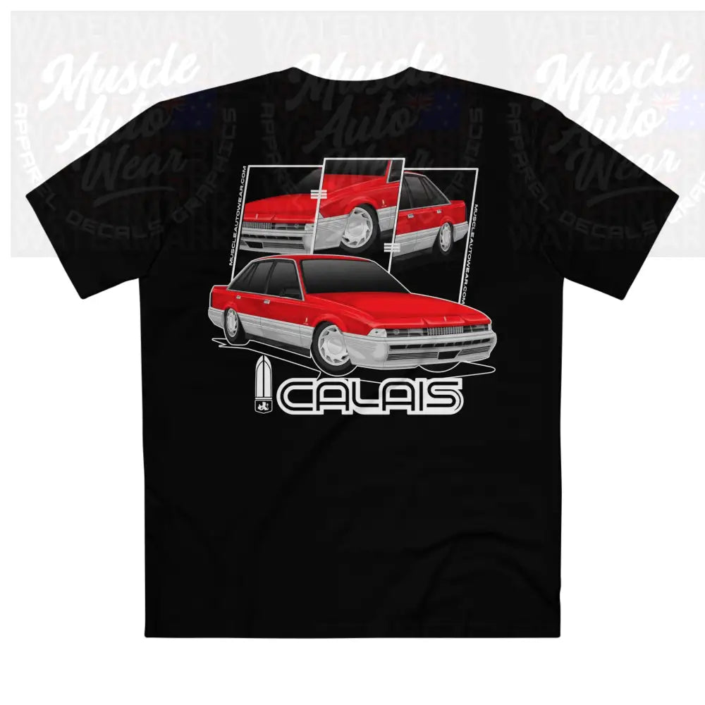 HOLDEN VL CALAIS PREMIUM T SHIRT AS COLOR,MUSCLE CAR Black / XS T Shirt