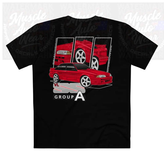 HOLDEN VL SS HDT GROUP A PETER BROCK COMMODORE HDT Black / XS T Shirt