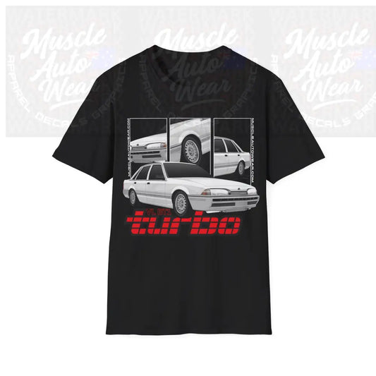 HOLDEN VL TURBO BT 1 PREMIUM T SHIRT,MUSCLE CAR T SHIRT Black / S T Shirt