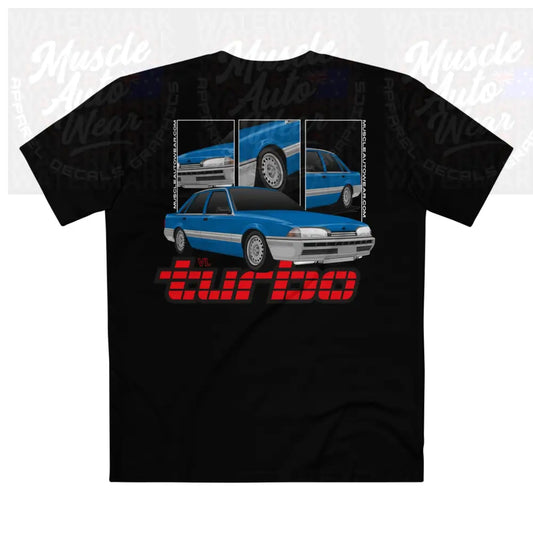 HOLDEN VL TURBO PREMIUM T SHIRT AS COLOR,MUSCLE CAR Black / XS T Shirt