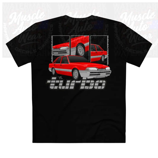 HOLDEN VL TURBO PREMIUM T SHIRT AS COLOR,MUSCLE CAR Black / XS T Shirt
