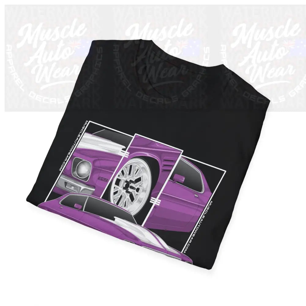 HQ GTS MONARO MUSCLE CAR FRONT PRINT.AUSSIE MUSCLE CAR T Shirt