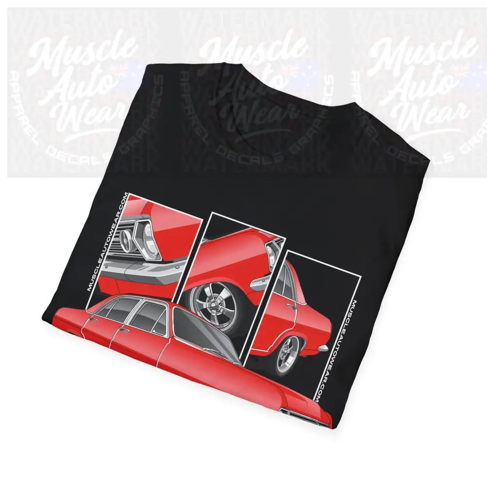 HR HOLDEN MUSCLE CAR FRONT PRINT.AUSSIE MUSCLE CAR T Shirt