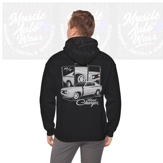 Valiant VH Charger R/T Hoodie Black / S Hoodie