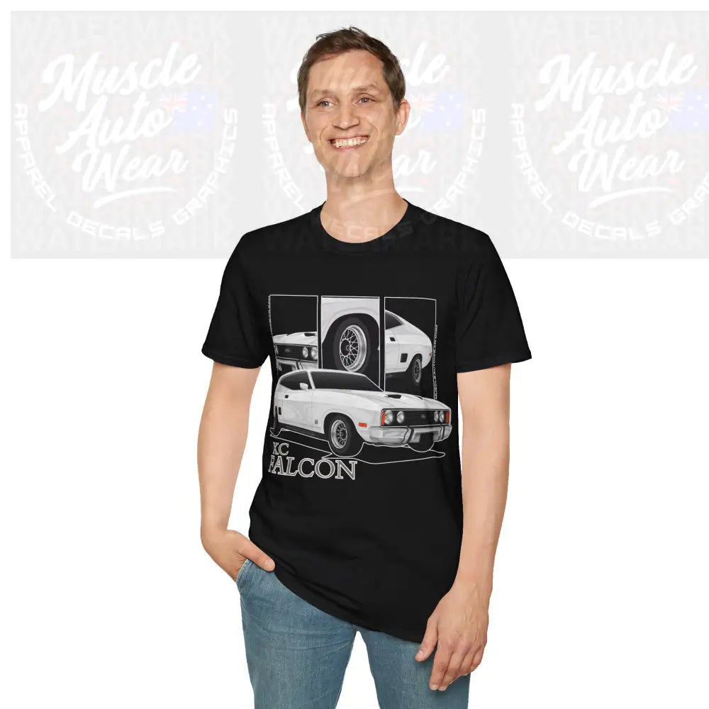XC FALCON MUSCLE CAR FRONT PRINT.AUSSIE MUSCLE CAR T SHIRT T Shirt